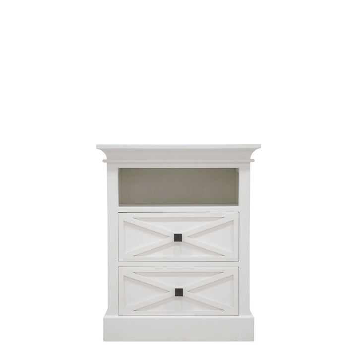 Island Life Side Table White - Destination Interiors