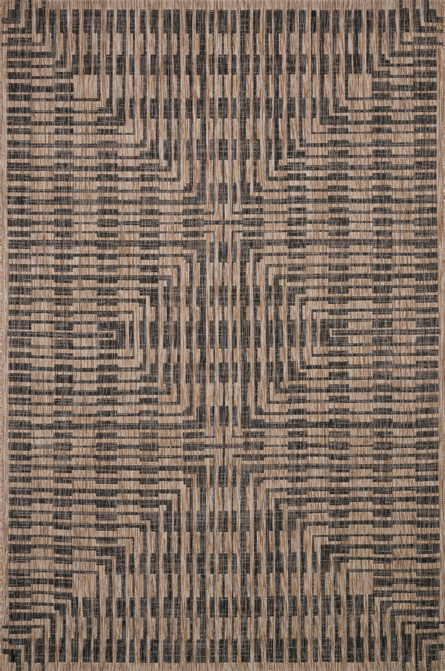 Isle Collection Brown / Black by Loloi - Destination Interiors