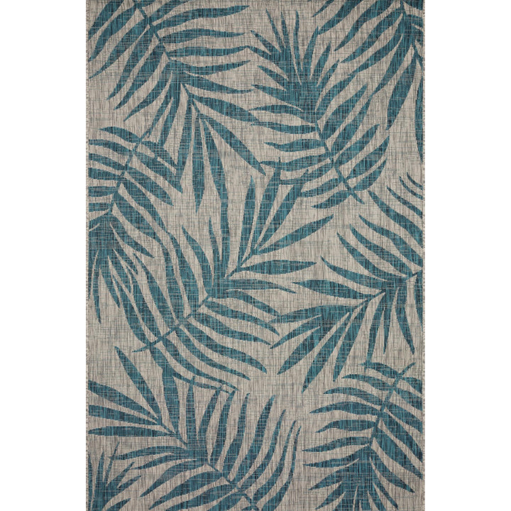 Isle Collection Grey / Aqua by Loloi - Destination Interiors