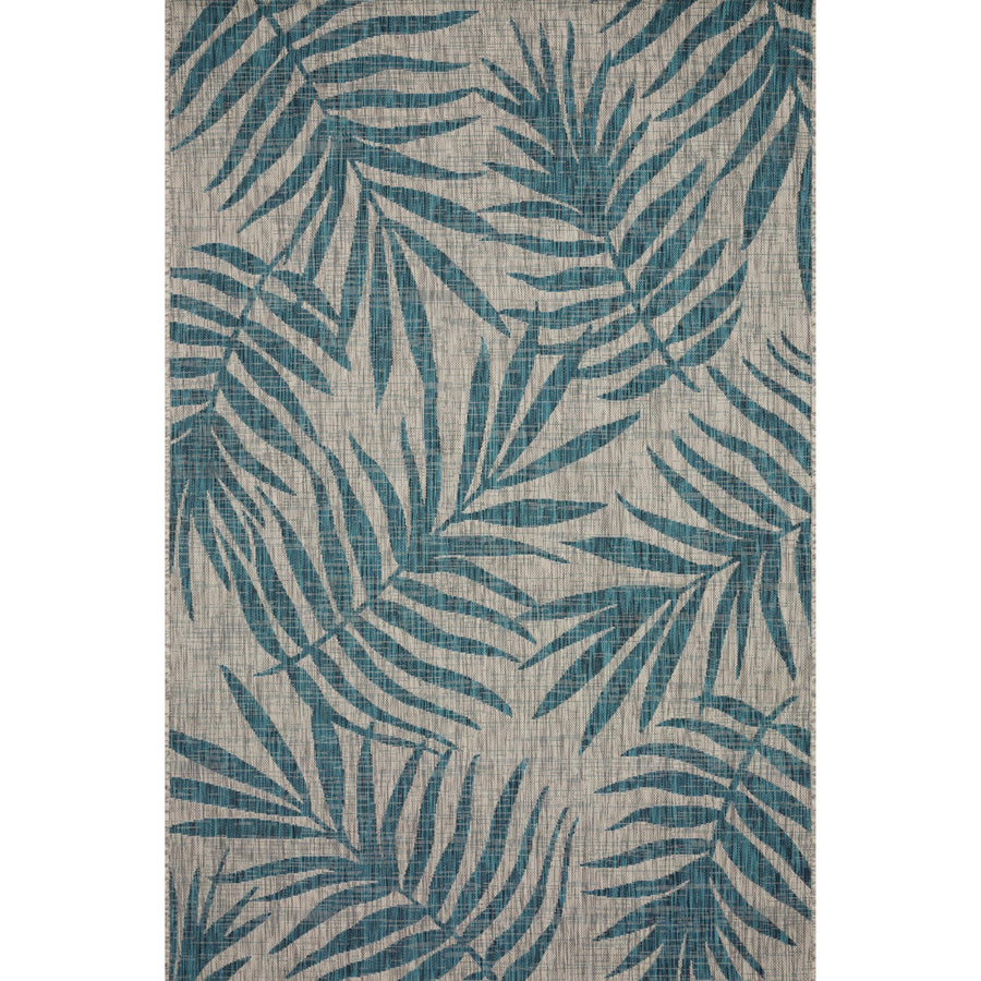 Isle Collection Grey / Aqua by Loloi - Destination Interiors