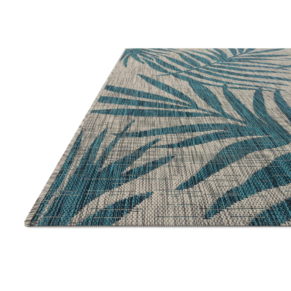 Isle Collection Grey / Aqua by Loloi - Destination Interiors