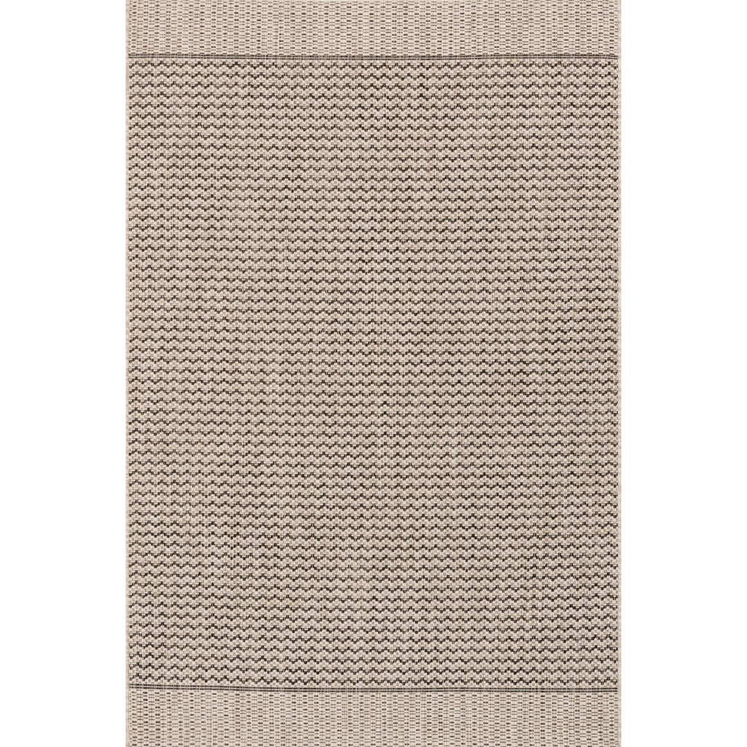 Isle Collection Grey / Black by Loloi 239cm x 328cm - Destination Interiors