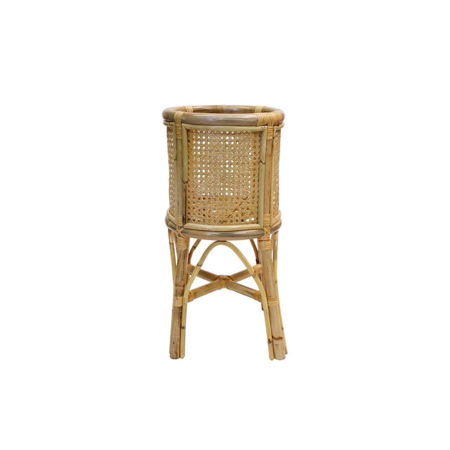 Jimbaran Rattan Foor Planter Stand - Destination Interiors