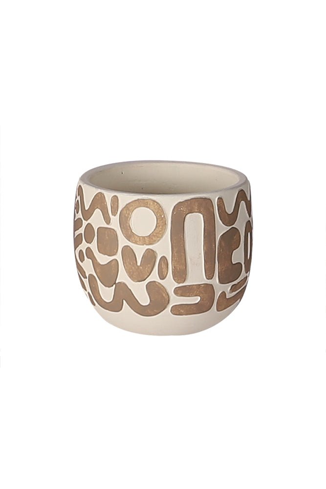Lana Abstract Planter Small - Destination Interiors