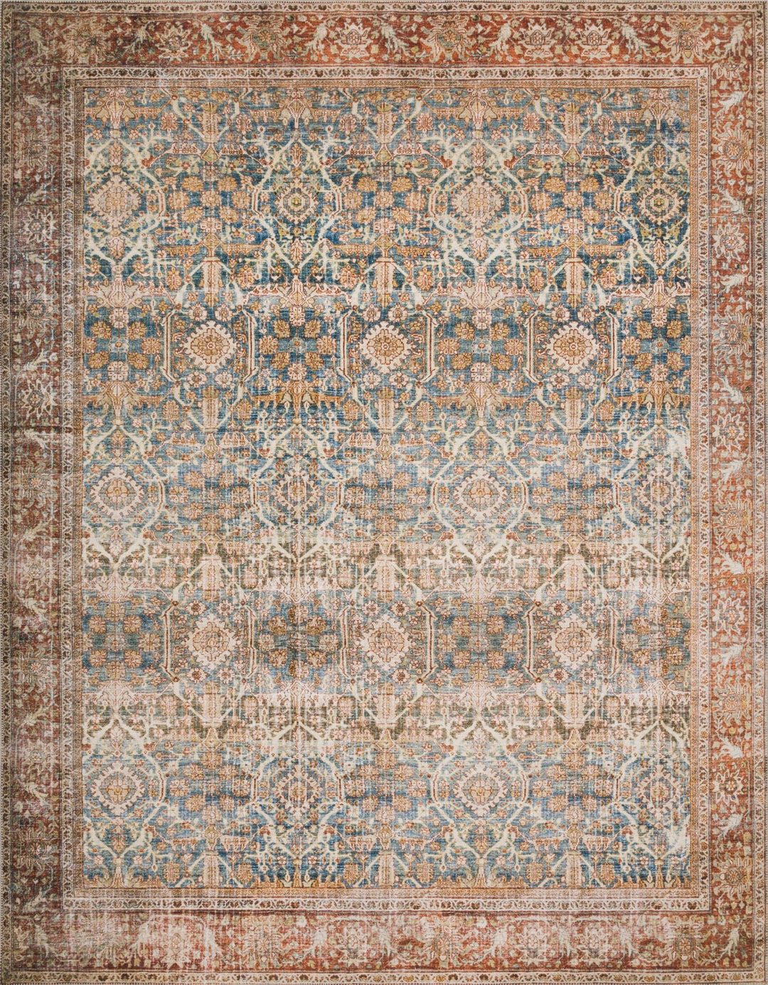Layla Collection Ocean Rust by Loloi - Destination Interiors