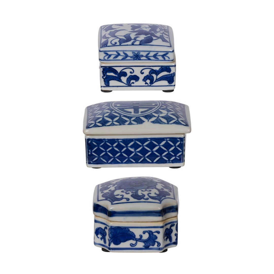 LEITH MINI TREASURE BOX SET/3 - PRE ORDER FOR LATE JULY DELIVERY - Destination Interiors