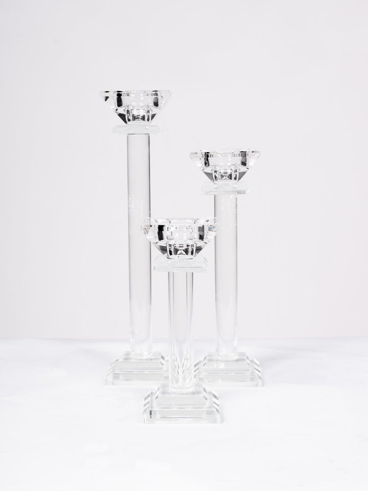 LIBERTY PILLAR CANDLESTICK LARGE - Destination Interiors