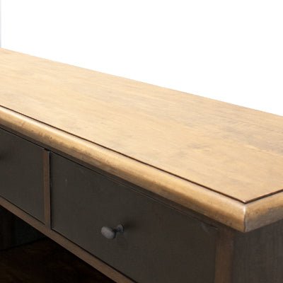 LONG 4 DRAWER SIDEBOARD - Destination Interiors