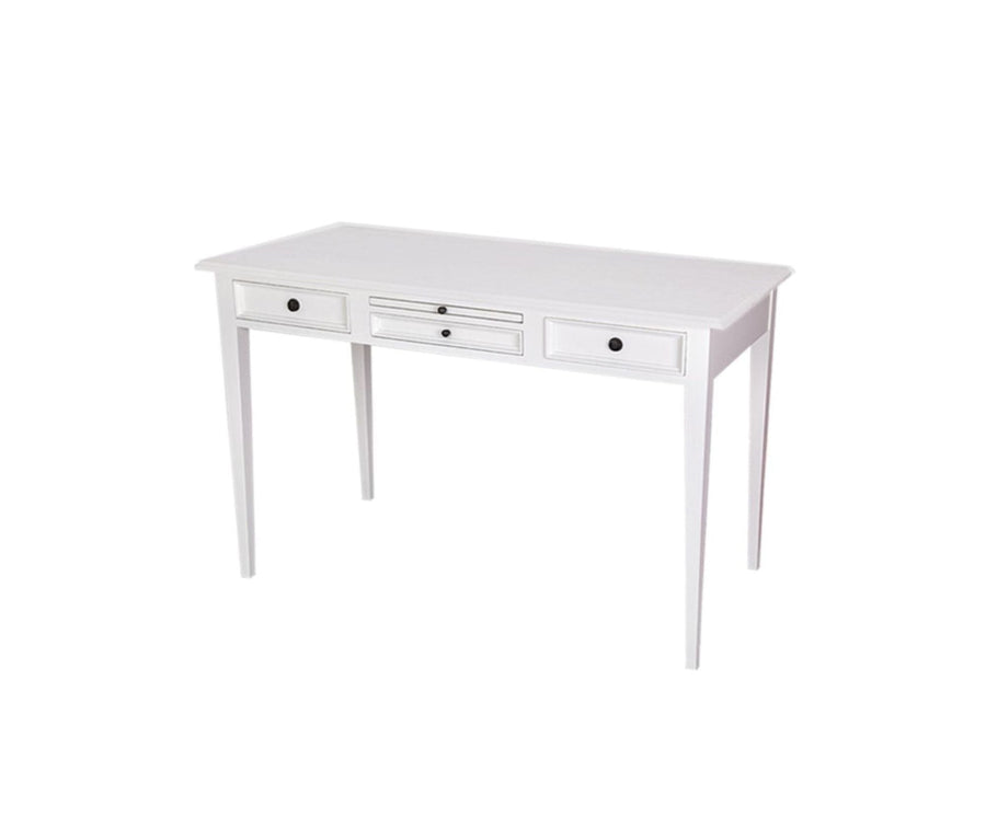 Long Island Desk White - Destination Interiors