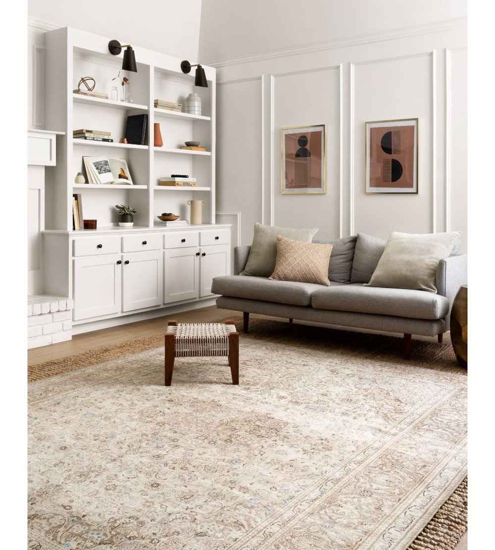 Loren Collection Sand Taupe by Loloi 107cm x 168cm - Destination Interiors