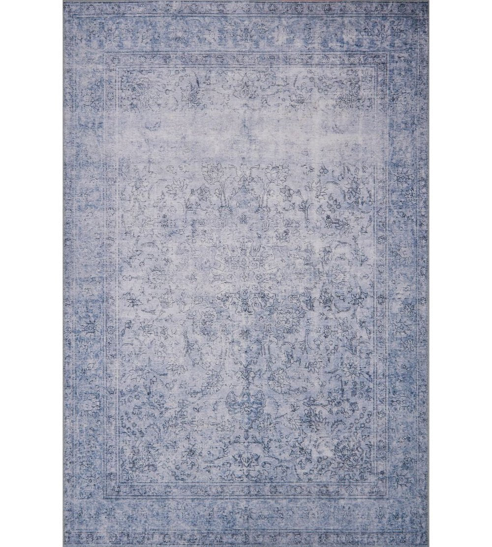 Loren Collection Slate by Loloi 107cm x 167cm - Destination Interiors