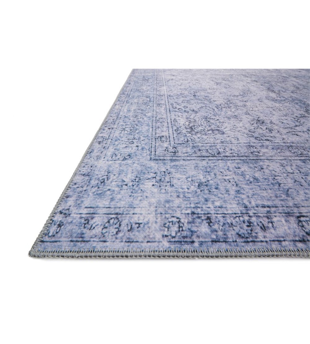 Loren Collection Slate by Loloi 107cm x 167cm - Destination Interiors