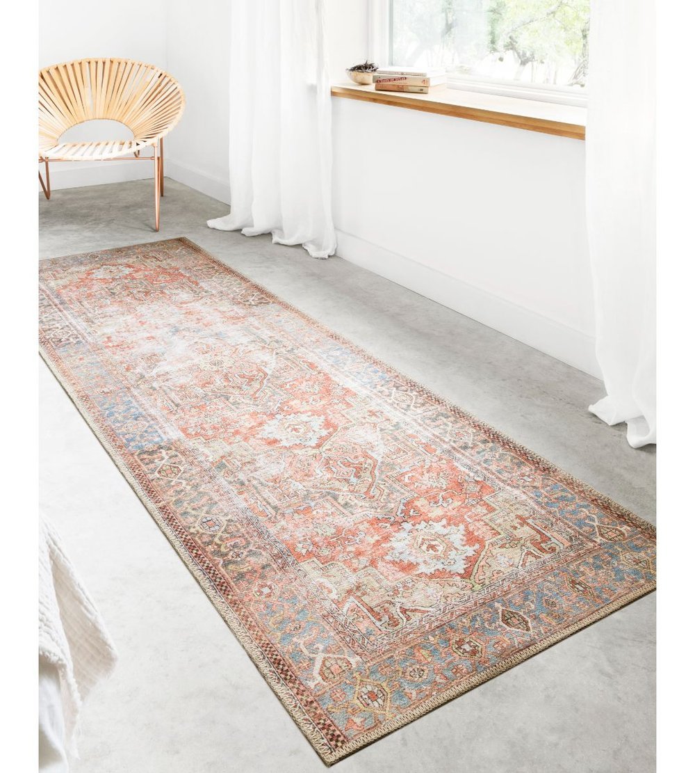 Loren Collection Terracotta Sky by Loloi 152cm x 229cm - Destination Interiors