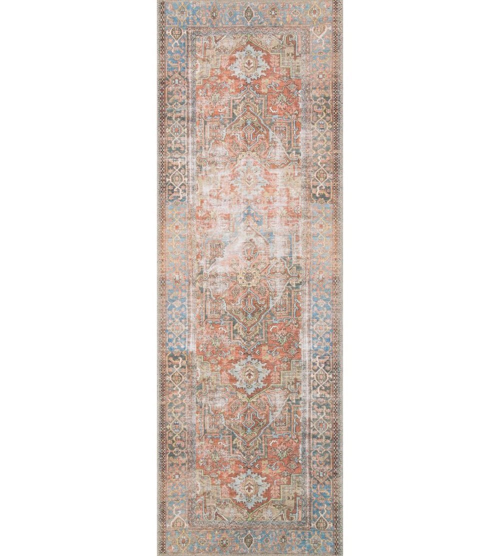 Loren Collection Terracotta Sky by Loloi 152cm x 229cm - Destination Interiors