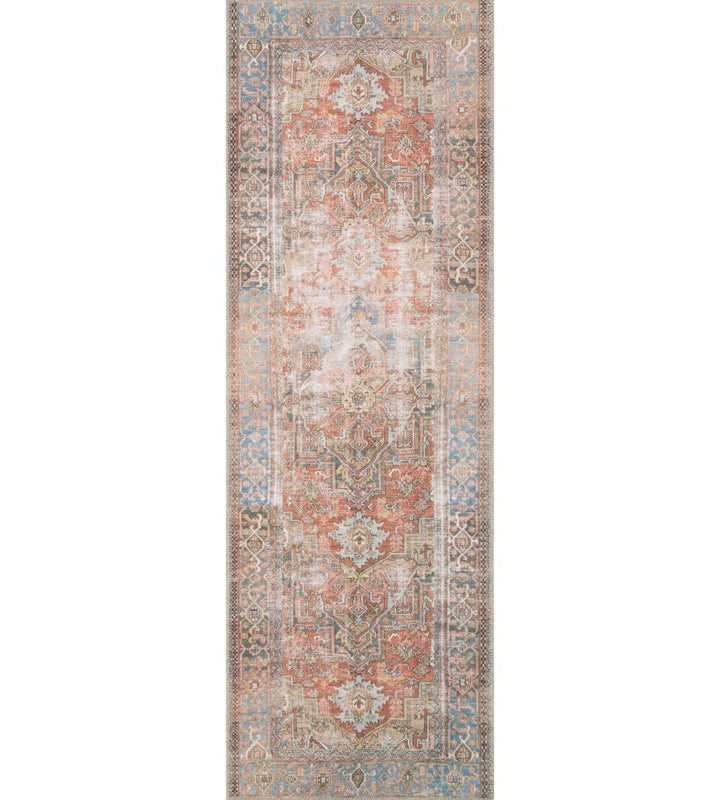 Loren Collection Terracotta Sky by Loloi 152cm x 229cm - Destination Interiors