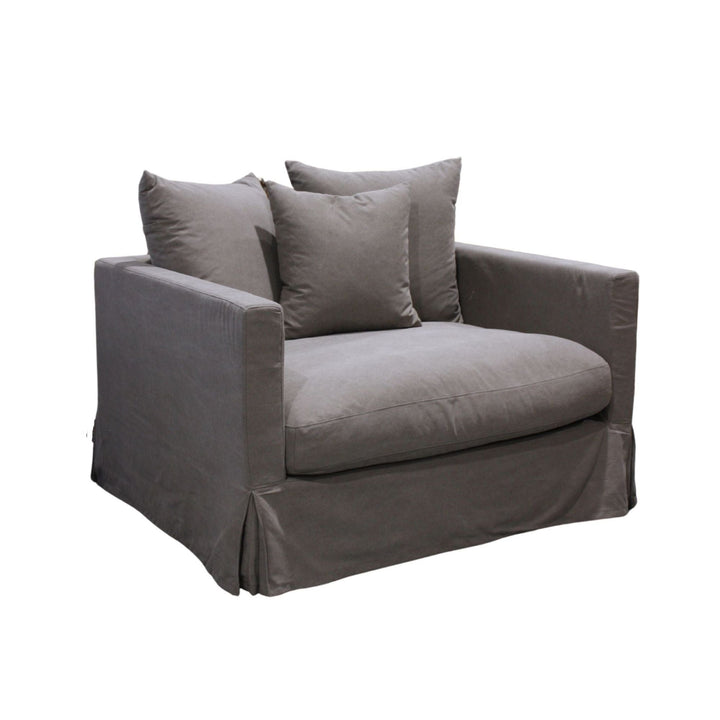Luxe 1 Seater Grey - Destination Interiors