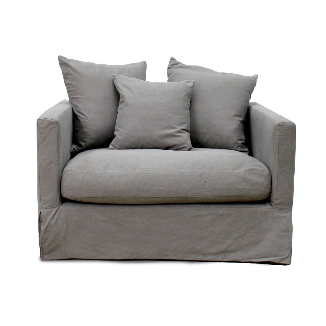 Luxe 1 Seater Grey - Destination Interiors