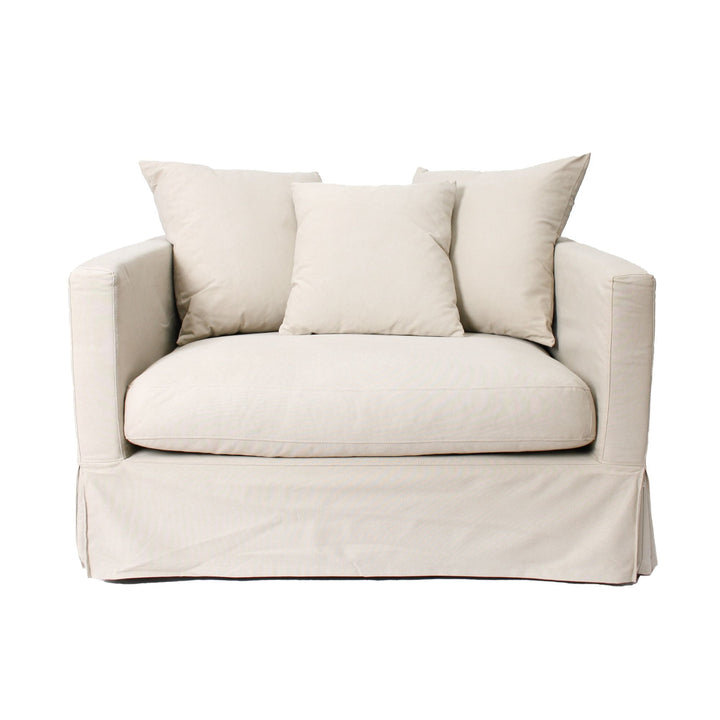 Luxe 1 Seater Sand - Destination Interiors