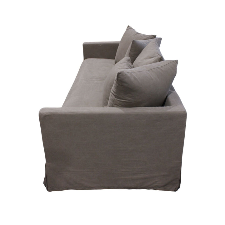 Luxe Sofa 3 Seater Grey - Destination Interiors
