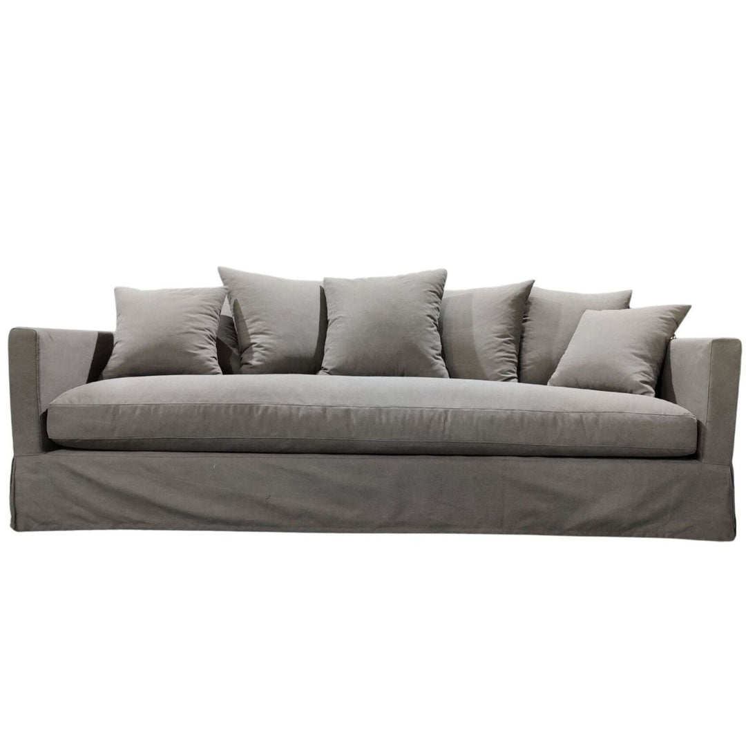 Luxe Sofa 3 Seater Grey - Destination Interiors
