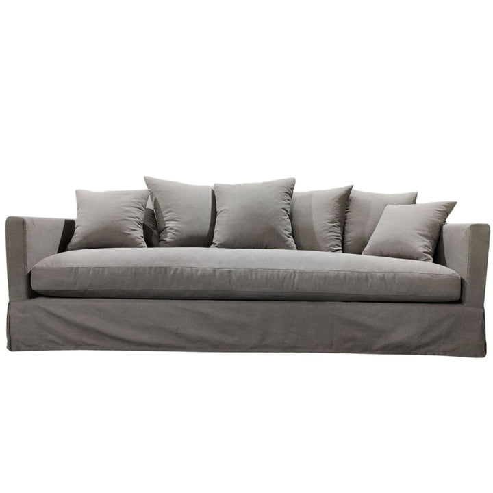 Luxe Sofa 3 Seater Grey - Destination Interiors