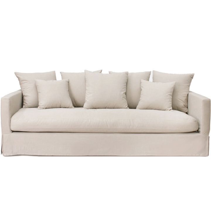 Luxe Sofa 3 Seater Sand - Destination Interiors