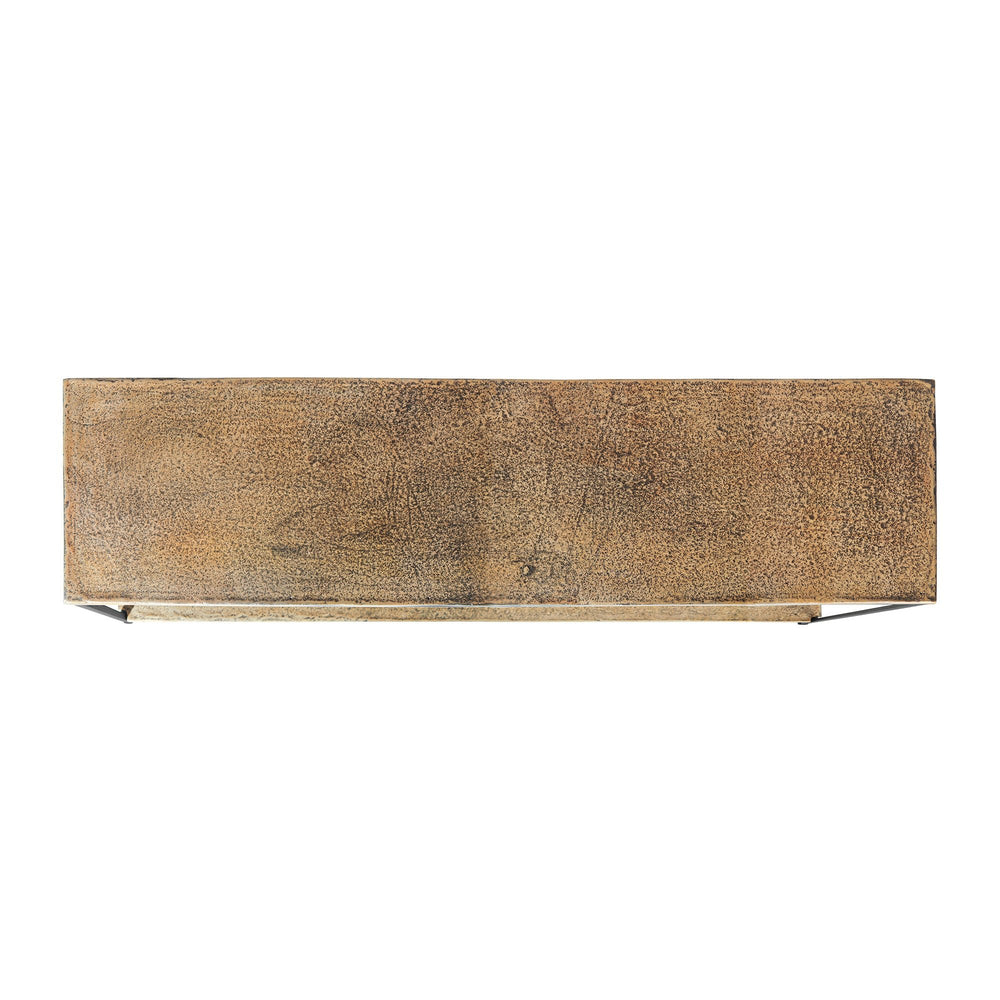 MADRID ALUMINIUM AND IRON CONSOLE TABLE - Destination Interiors