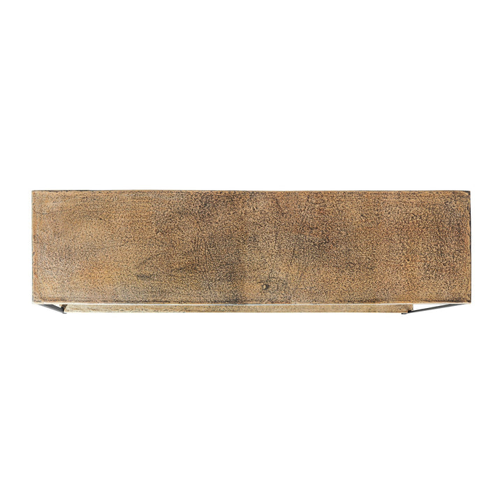 MADRID ALUMINIUM AND IRON CONSOLE TABLE - Destination Interiors