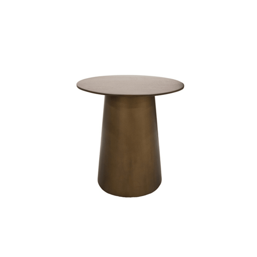 MALIBU ROUND SIDE TABLE - Destination Interiors