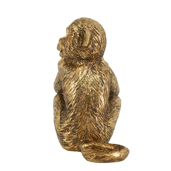 Monkey Taper Candle Holder Tail Down - Destination Interiors