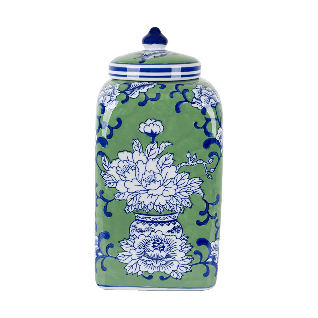 PEONY SQUARE JAR LGE - Destination Interiors