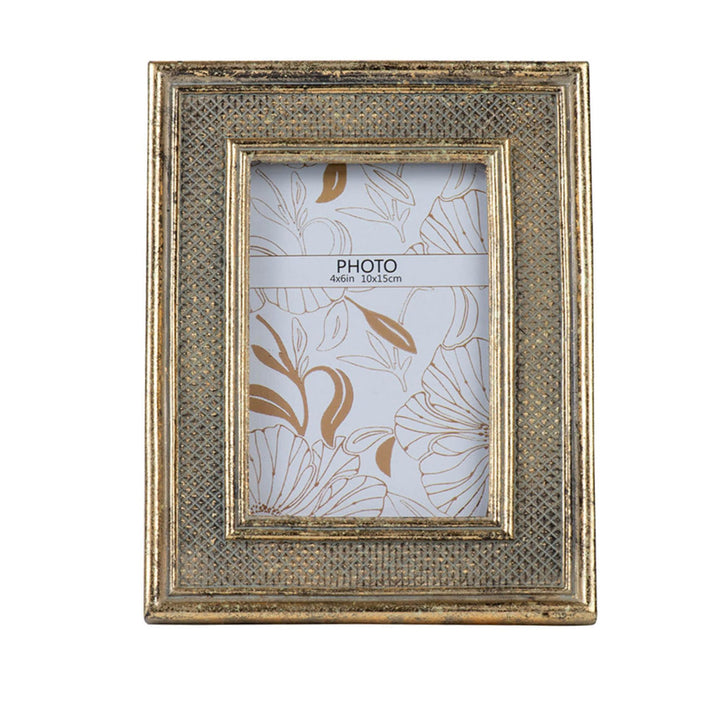 Photo Frame Antique Gold - Destination Interiors