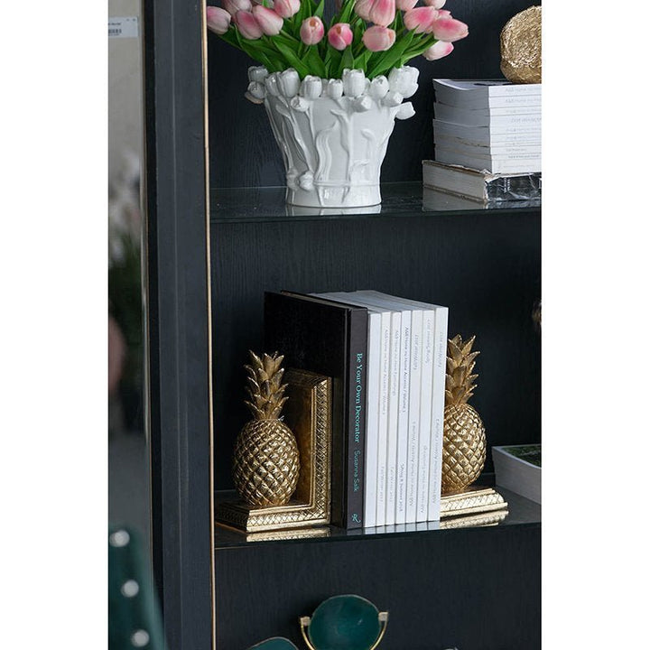 Pineapple Book Ends - Destination Interiors