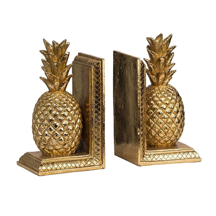 Pineapple Book Ends - Destination Interiors