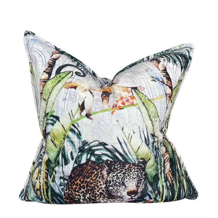 Plantation Nature Green House Cushion Cover - Destination Interiors