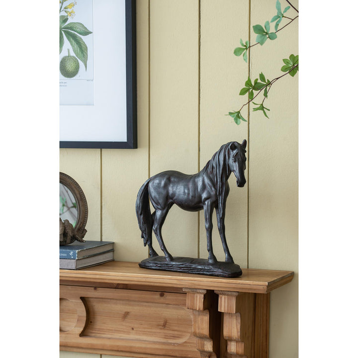 Polyresin Horse - Destination Interiors