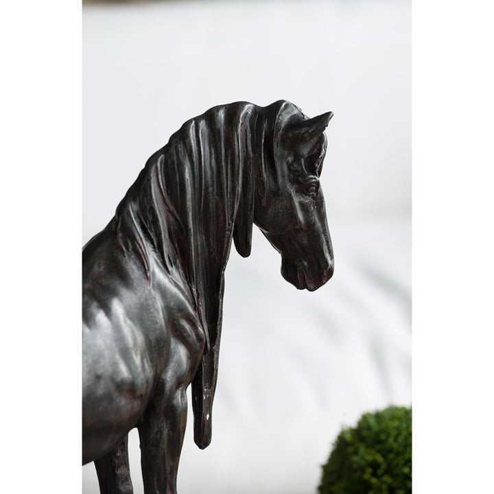 Polyresin Horse - Destination Interiors