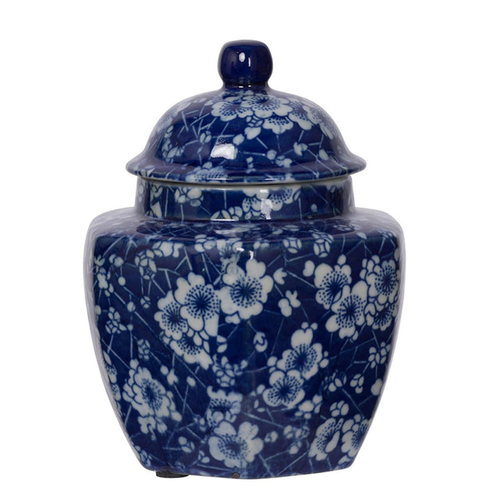 Porcelain Blue & White Jars Set of 3 - Destination Interiors