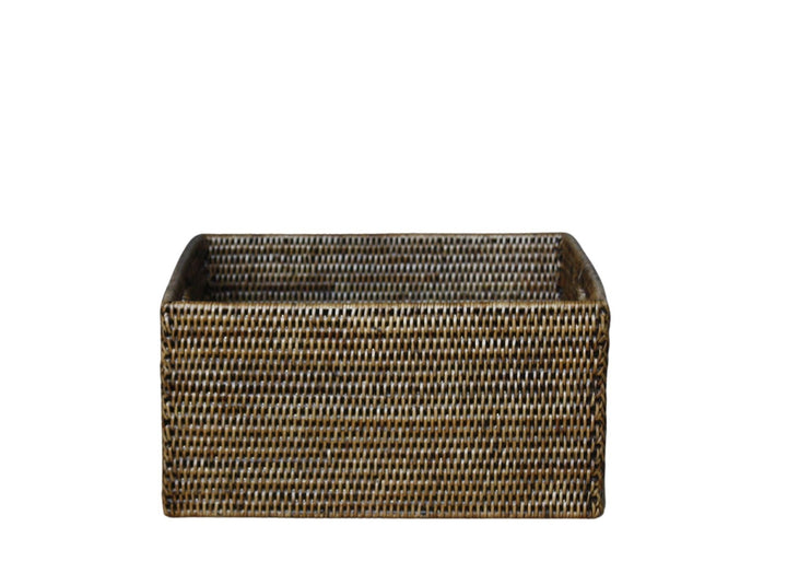 Rattan Basket with handgrips - Destination Interiors