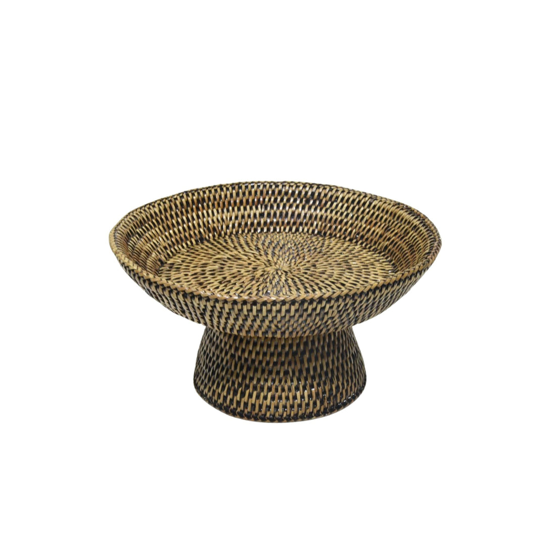 Rattan Fruit Stand Brown - Destination Interiors