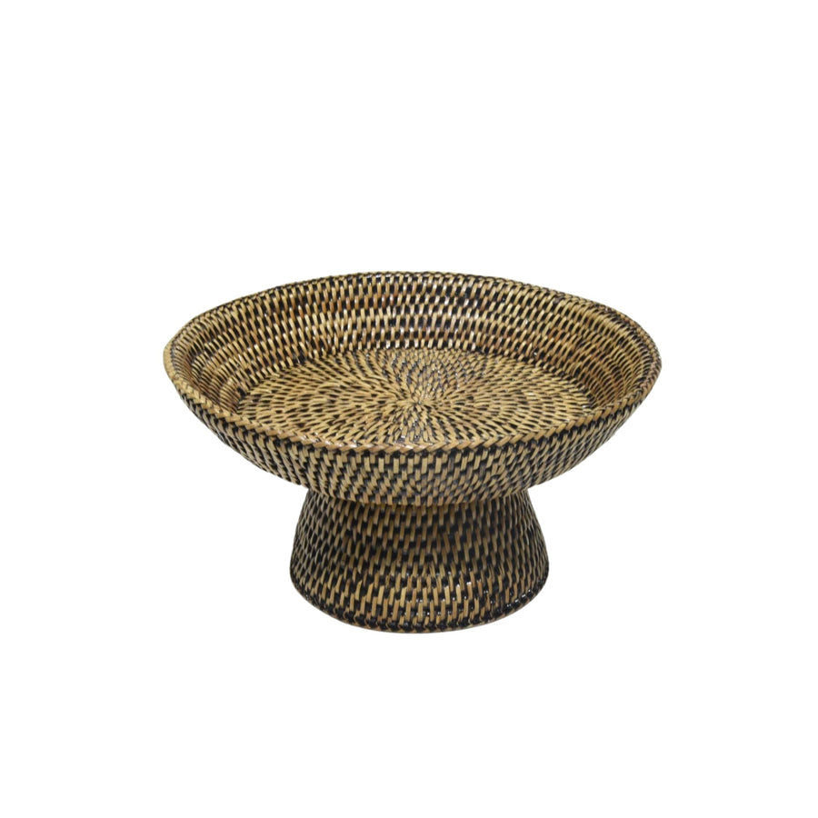 Rattan Fruit Stand Brown - Destination Interiors