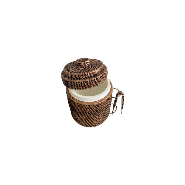 Rattan Ice Bucket - Destination Interiors