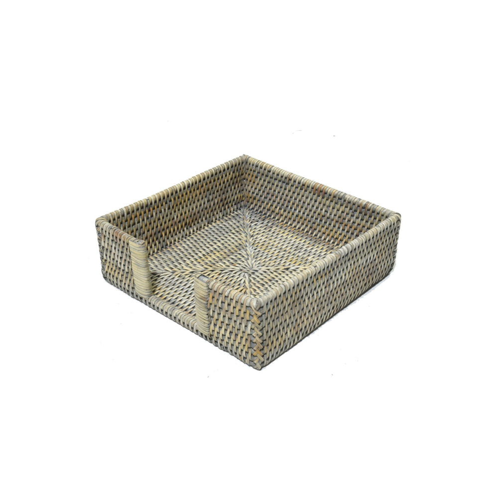 Rattan Napkin Holder Autumn Grey - Destination Interiors