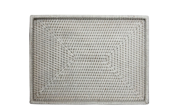 Rattan Rectangular Tray Large - Destination Interiors