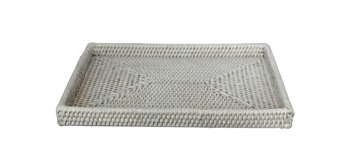 Rattan Rectangular Tray Large - Destination Interiors