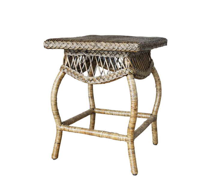 Rattan Stand Side Table - Destination Interiors