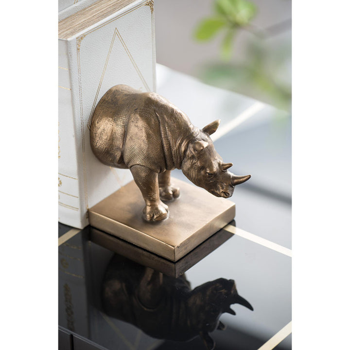 Rhino Book Ends - Destination Interiors
