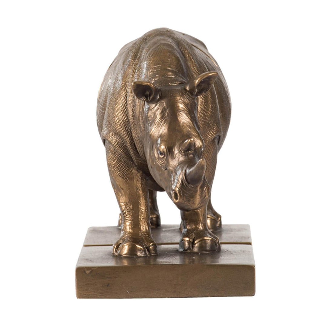 Rhino Book Ends - Destination Interiors