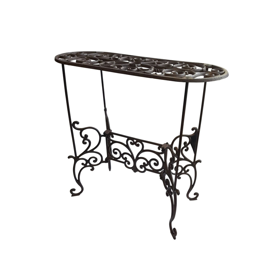 Scroll Console Oval Top - Destination Interiors