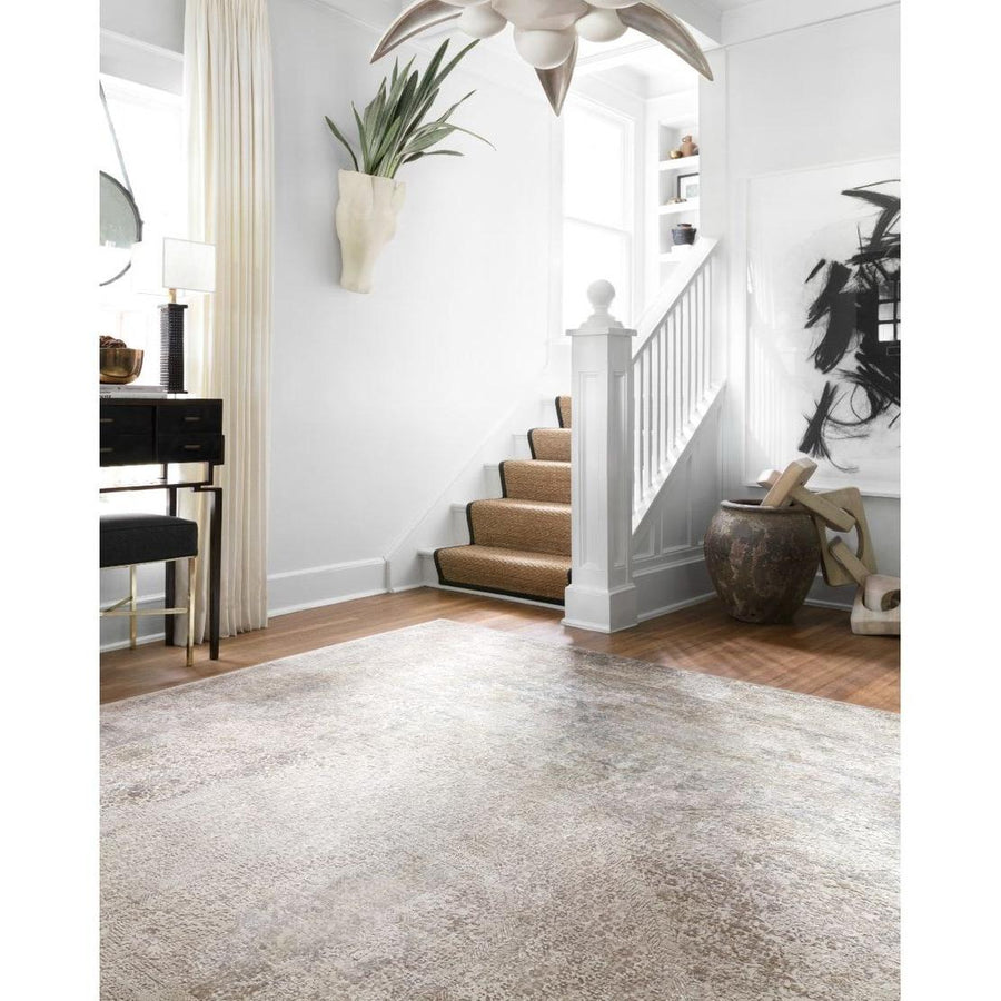 Sienne Collection Ivory Pebble by Loloi 160cm x 234cm - Destination Interiors